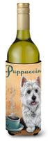 Buy this Westie Puppuccino Wine Bottle Hugger PPP3225LITERK