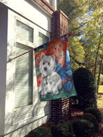 Westie Ragdoll Flag Canvas House Size PPP3226CHF
