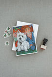 Westie Ragdoll Greeting Cards and Envelopes Pack of 8