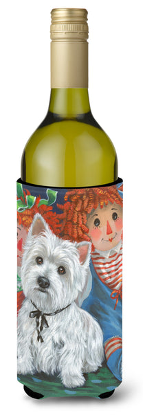 Buy this Westie Ragdoll Wine Bottle Hugger PPP3226LITERK