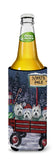 Westie Christmas Red Wagon Ultra Hugger for slim cans PPP3227MUK
