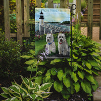 Westie Schooner & Annie Flag Garden Size PPP3230GF