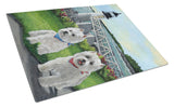 Buy this Westie Schooner & Annie Glass Cutting Board Large PPP3230LCB