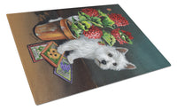 Buy this Westie Seedlings Glass Cutting Board Large PPP3231LCB