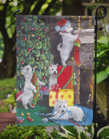 Westie Christmas Decorating Flag Garden Size PPP3233GF