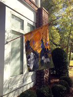 Westie Wicked Witch Flag Canvas House Size PPP3234CHF