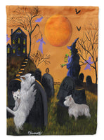 Buy this Westie Wicked Witch Flag Canvas House Size PPP3234CHF