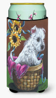 Buy this Westie Zoe and Sunflowers Tall Boy Hugger PPP3236TBC