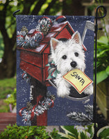 Westie Zoe's Christmas List Flag Garden Size PPP3237GF