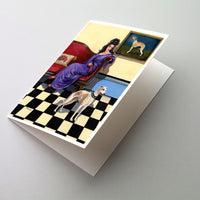 Buy this Whippet Elegance and Grace Greeting Cards and Envelopes Pack of 8