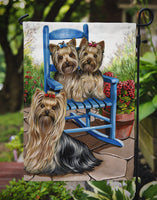 Yorkie Patio Sweethearts Flag Garden Size PPP3242GF