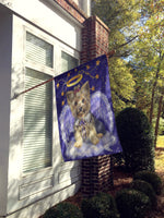 Yorkie Christmas Angel Flag Canvas House Size PPP3243CHF