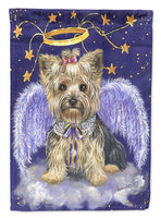 Buy this Yorkie Christmas Angel Flag Canvas House Size PPP3243CHF