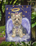 Yorkie Christmas Angel Flag Garden Size PPP3243GF