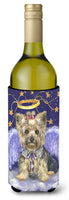Buy this Yorkie Christmas Angel Wine Bottle Hugger PPP3243LITERK