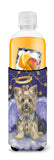 Yorkie Christmas Angel Ultra Hugger for slim cans PPP3243MUK