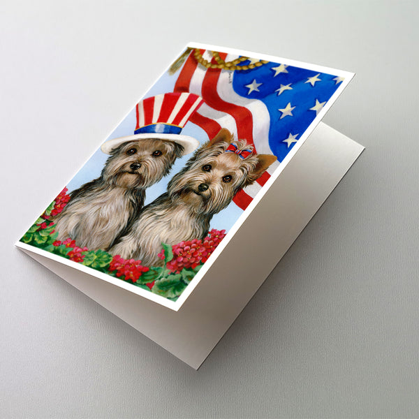 Buy this Yorkie USA Greeting Cards and Envelopes Pack of 8