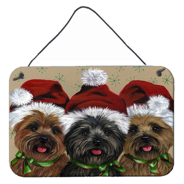 Buy this Cairn Terrier Christmas Ceaser and Co Wall or Door Hanging Prints PPP3251DS812