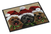Buy this Cairn Terrier Christmas Ceaser and Co Indoor or Outdoor Mat 24x36 PPP3251JMAT