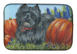 Buy this Cairn Terrier Mom's Pumpkins Dish Drying Mat PPP3253DDM