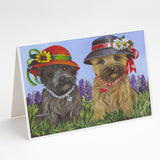 Buy this Cairn Terrier Sisters Greeting Cards and Envelopes Pack of 8