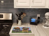 Cairn Terrier Sisters Glass Cutting Board Large PPP3254LCB - Precious Pet Paintings