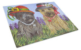 Buy this Cairn Terrier Sisters Glass Cutting Board Large PPP3254LCB