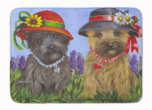 Buy this Cairn Terrier Sisters Machine Washable Memory Foam Mat PPP3254RUG