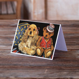 Cocker Spaniel Annie and Henri Greeting Cards and Envelopes Pack of 8