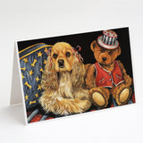 Buy this Cocker Spaniel Annie and Henri Greeting Cards and Envelopes Pack of 8