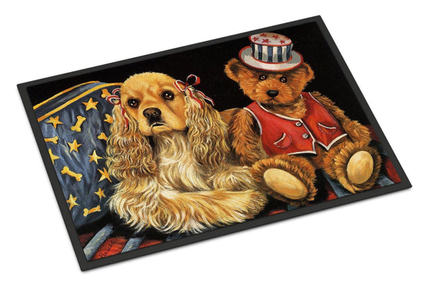 Buy this Cocker Spaniel Annie and Henri Indoor or Outdoor Mat 24x36 PPP3256JMAT