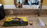Corgi Express Dish Drying Mat PPP3257DDM - Precious Pet Paintings