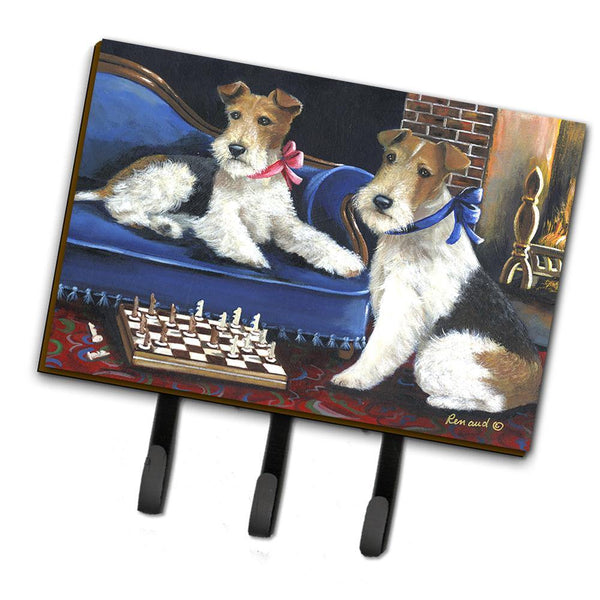 Buy this Fox Terrier Checkmates Leash or Key Holder PPP3261TH68