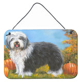 Buy this Old English Sheepdog Ocotoberfest Wall or Door Hanging Prints PPP3265DS812