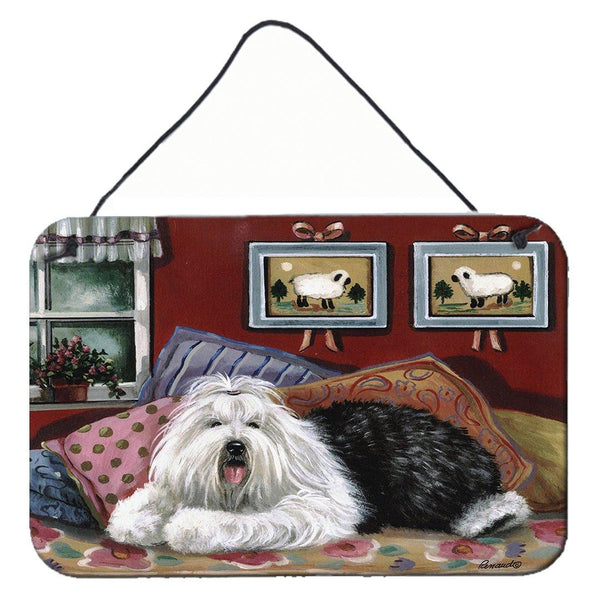 Buy this Old English Sheepdog Sweet Dreams Wall or Door Hanging Prints PPP3266DS812
