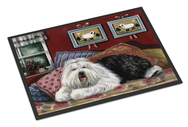 Buy this Old English Sheepdog Sweet Dreams Indoor or Outdoor Mat 18x27 PPP3266MAT
