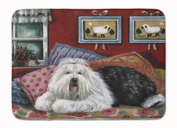 Buy this Old English Sheepdog Sweet Dreams Machine Washable Memory Foam Mat PPP3266RUG