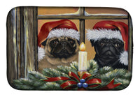 Buy this Pug Christmas Anticipation Dish Drying Mat PPP3268DDM
