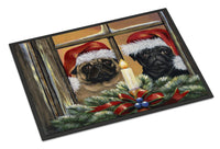 Buy this Pug Christmas Anticipation Indoor or Outdoor Mat 18x27 PPP3268MAT
