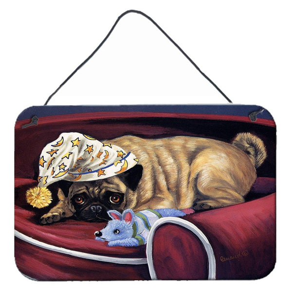 Buy this Pug Goodnight Sweetheart Wall or Door Hanging Prints PPP3269DS812