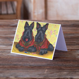 Scottish Terrier Scotties Rule Greeting Cards and Envelopes Pack of 8