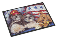 Buy this Shih Tzu Americana Sweethearts Indoor or Outdoor Mat 24x36 PPP3273JMAT