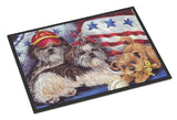 Buy this Shih Tzu Americana Sweethearts Indoor or Outdoor Mat 24x36 PPP3273JMAT