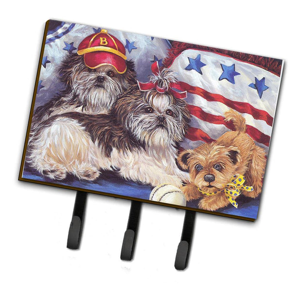 Buy this Shih Tzu Americana Sweethearts Leash or Key Holder PPP3273TH68