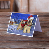 Wheaten Terrier Christmas Greeting Cards and Envelopes Pack of 8