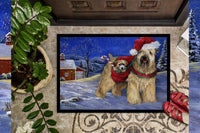 Wheaten Terrier Christmas Indoor or Outdoor Mat 18x27 PPP3275MAT