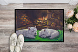 Westie A Winter's Night Indoor or Outdoor Mat 24x36 PPP3276JMAT