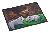 Buy this Westie A Winter's Night Indoor or Outdoor Mat 24x36 PPP3276JMAT