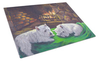Buy this Westie A Winter's Night Glass Cutting Board Large PPP3276LCB