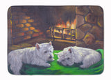 Buy this Westie A Winter's Night Machine Washable Memory Foam Mat PPP3276RUG